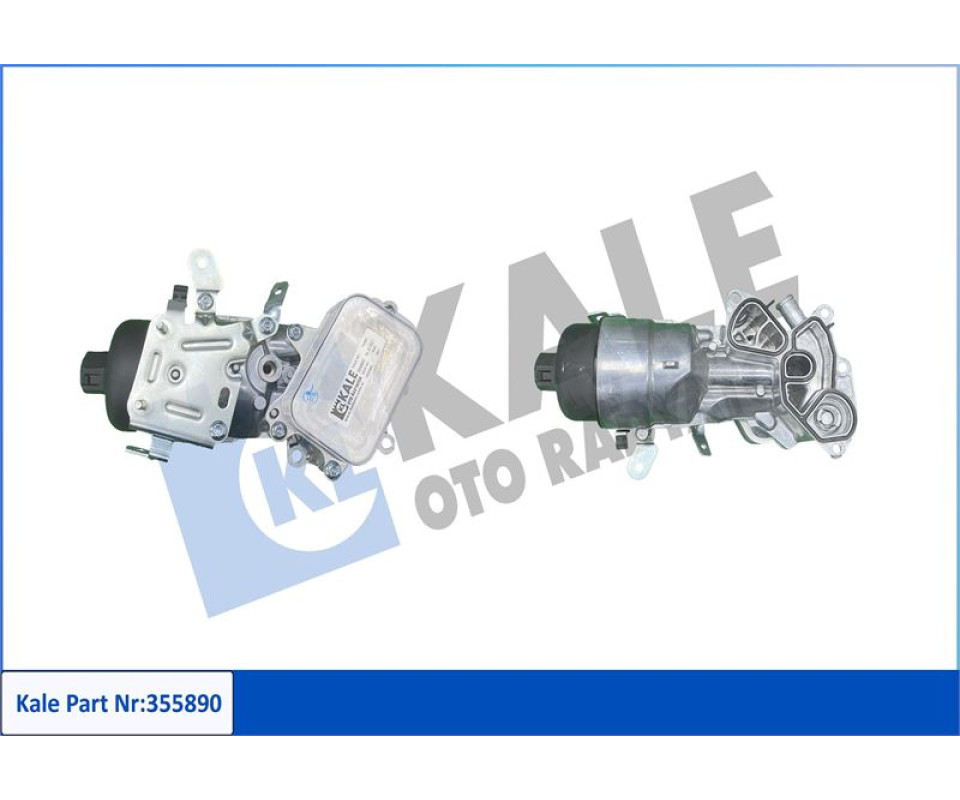 YAĞ SOĞUTUCU KOMPLE KÜTÜKLÜ CROSSLAND-GRANDLAND-COMBOE-P208-P301-P308-P508-P2008-P3008-P5008-PARTN ER-BERLINGO-EXPERT-NEMO-RIFTER-BIPPER-C3-C4-DS3-DS4-DS5-PROACE 1.6 HDI-BlueHDI