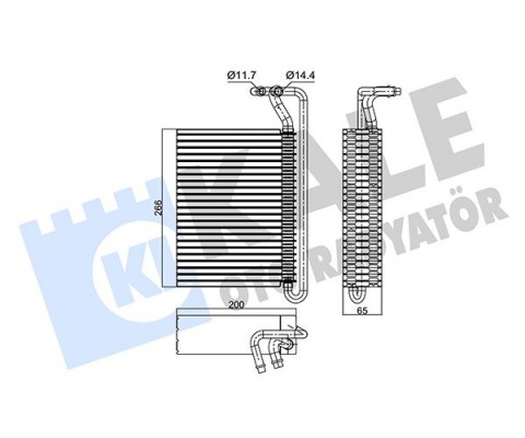 EVAPORATOR BMW E46 E83