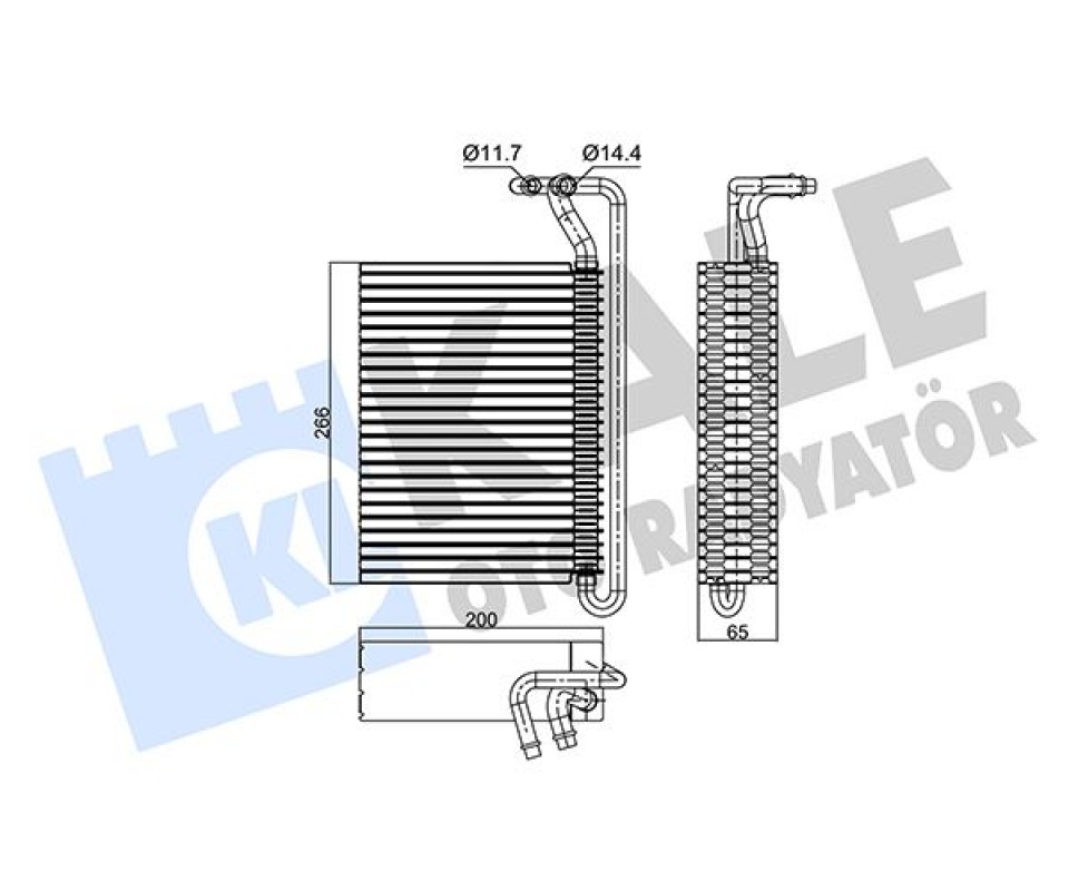 EVAPORATOR BMW E46 E83