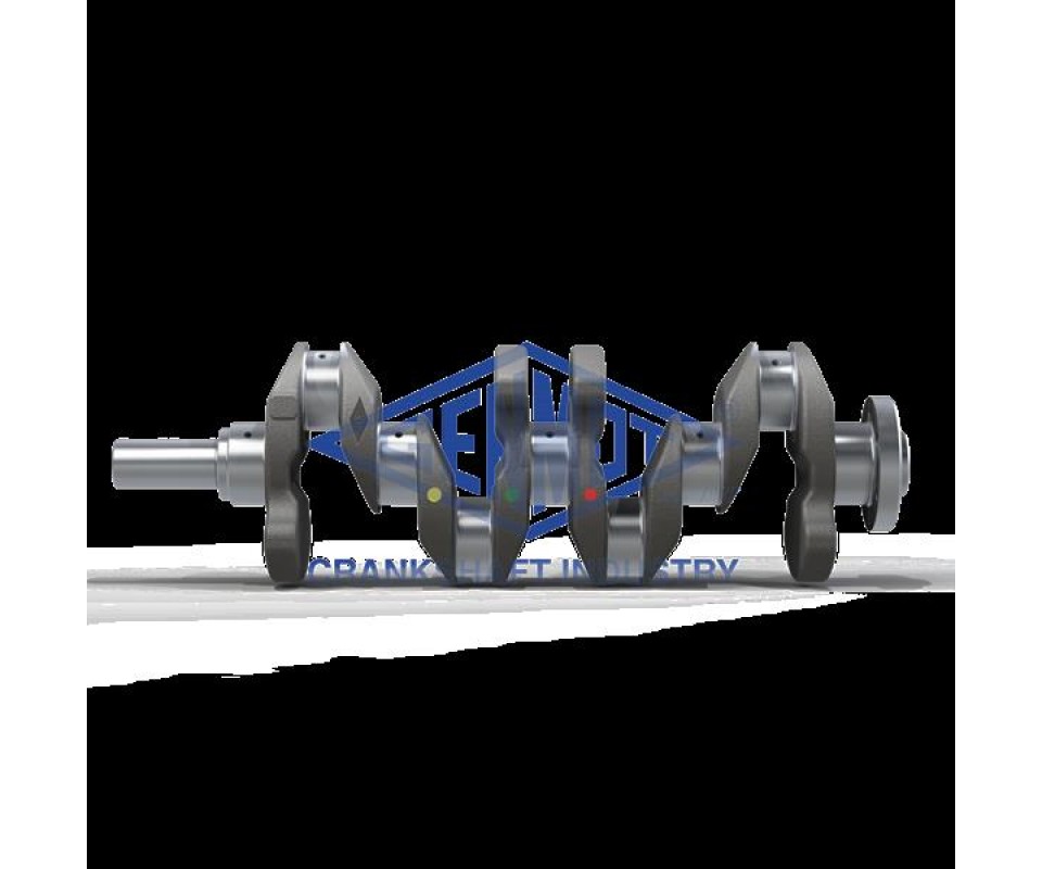 KRANK TOYOTA COROLLA AURIS 1.4 D4D MOTOR ÇİFT KAMALI 6 İLERİ VİTES ANA YATAK 48MM - KOL YATAK 44MM TOYOTA COROLLA 1.4 D-4D 2 Keyways /2 Kamalı. Flange : 8 Holes