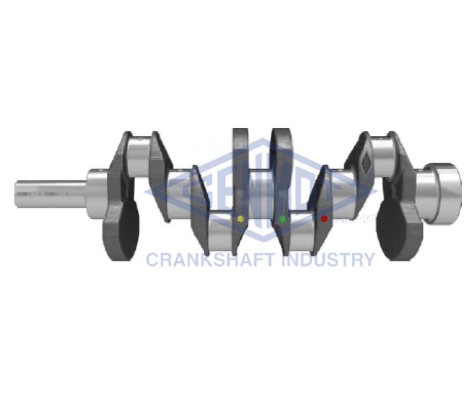 KRANK MİLİ HYUNDAI H100. STAREX 2.5L D4BH TC TCI 04-12 / GALLOPER 99-03 / KIA BONGO. K2500 TCI 03-> / MITSUBISHI L200 2.5L 4D56 K64T K74T 96-07 / L300 2.5L 4D56 P15V 86-06 DÖVME ÇELİK