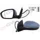 DIŞ DİKİZ AYNASI SOL MEGANE IV 15> ELEKTRİKLİ ISITMALI SİNYALLİ ASTARLI ASFERİK VM-6142EHPAL