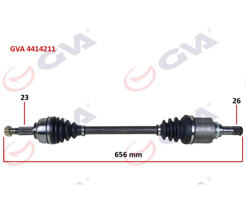 KOMPLE AKS SOL SYMBOL-THALIA/LOGAN II 1.5 DCI 12- ABS LI