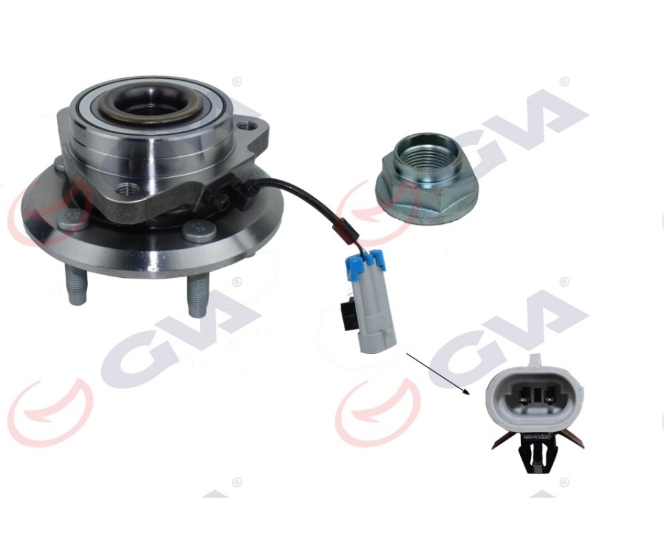 ÖN TEKER PORYASI KOMPLE CHEVROLET CAPTIVA - OPEL ANTARA 06>15 ABS Lİ 5 BİJON