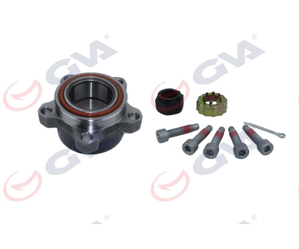 ÖN TEKER BİLYASI PORYALI TRANSIT V184 00>06 ABS LI 45x115x53 BTF1125B KIT CIVATALI