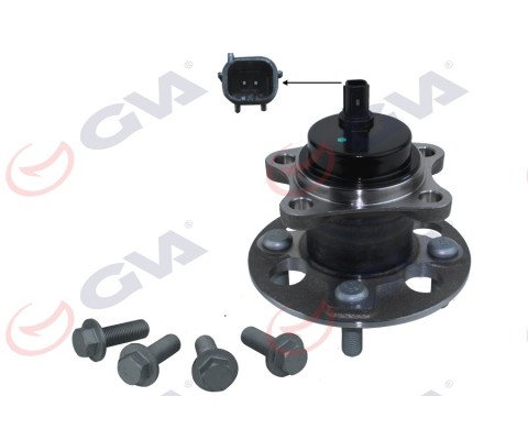 ARKA TEKER PORYASI RULMANLI TOYOTA YARIS 1.0L 1KR-FE KSP90 06-11 / 1.3L 2SZFE SCP90 VVTI 06-11 / 1.33L 1NR-FE NSP90 06-11 / 1.4L 1NDTV D-4D NLP90 NLP130 06-> 4 BİJON