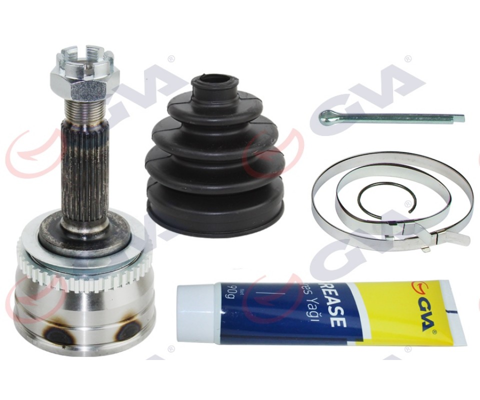 AKS KAFASI DIŞ HYUNDAI ACCENT 1.3L G4EH 95-00 1.5L G4EK 95-00 / ADMIRE 1.3L G4EA 01-> 1.5L G4EB 16v DOHC 01-> 1.6L G4ED 16v 01-05 ABS li 25x22x50 - ABS 44 diş