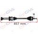 KOMPLE AKS SAĞ DÜZ VİTES TRANSPORTER T6 2.0 TDI 860mm CAAB-CAAC-CAAE