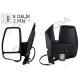 DIŞ DİKİZ AYNASI SOL TRANSİT CUSTOM V362 12> MEKANİK DESENLİ SİNYALLİ KONVEKS