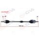 KOMPLE AKS SAĞ HYUNDAI ELANTRA 1.6L G4ED Benzinli 16v Otomatik vites 01-06 ABS li 25x25 - ABS 44 diş komple boy 934mm