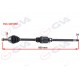 KOMPLE AKS SAĞ LINEA 1.3 MTJ 07- 90HP MİLLİ 950mm