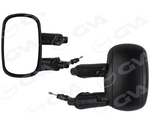 DIŞ DİKİZ AYNASI SOL DOBLO 01> MEKANİK KONVEKS VM-666L