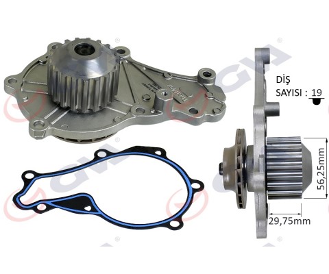 DEVİRDAİM P207-P208-P301-P308-P508-P2008-P3008-P5008 08>PARTNER-BERLINGO-RIFTER-JUMPY-C5-C4-DS4-C3-D S3-DS5-C-ELYSEE 1.6 HDI DV6C DV6DTED FOCUS 04>11 1.6 TDCI FOCUS 11>17 ECOSPORT 14> FIESTA 08>17 KUGA