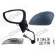 DIŞ DİKİZ AYNASI SOL FORD FİESTA 13> ELEKTRİKLİ ISITMALI KATLANIR ASTARLI 8 DELİK-10 PİN 10 FİŞ VM-6326NEBAL 1531440