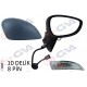 DIŞ DİKİZ AYNASI SAĞ FORD FİESTA 13> ELEKTRİKLİ ISITMALI KATLANIR ASTARLI 10 DELİK-8 PİN 10 FİŞ VM-6326NEBAR 1748313