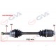 KOMPLE AKS SAĞ HYUNDAI ACCENT ADMIRE 1.5L D3EA CRDI 3 silindir 02-05 ABS li 25x 24 2 - ABS 44 diş komple boy 570mm