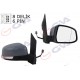 DIŞ DİKİZ AYNASI SAĞ FORD FOCUS 08> ELEKTRİKLİ-ISITMALI-SİNYALLİ-ASTARLI-ASFERİK 6 FİŞ VM-6304EHPAR