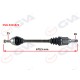 KOMPLE AKS SOL RENAULT MEGANE III 9> FLUENCE 09> 1.5 DCİ 6 VİTES 680mm