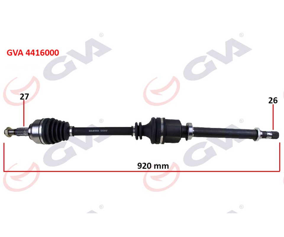 KOMPLE AKS SAĞ KANGOO III 08> 1.5dCi 921mm