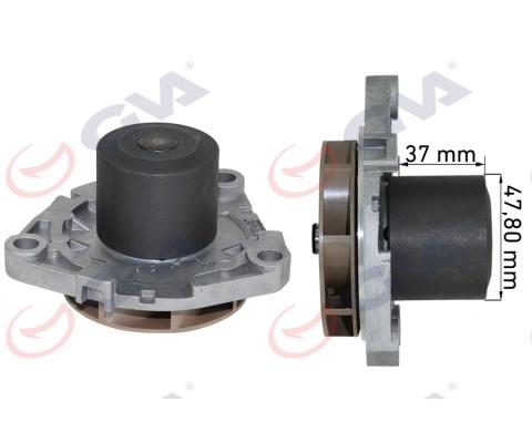 DEVİRDAİM SU POMPASI FIAT DOBLO 10>BRAVO II 07>14 500L-x 12>18 EGEA 15>OPEL ASTRA H-J-INSIGNIA 08> INSIGNIA 08>VECTRA C 04>ALFA ROMEO 159 GIULIETTA 10>MITO 11>JEEP RANEGADE 1.6D MTJ 1.9D MTJ 2.0 CDT