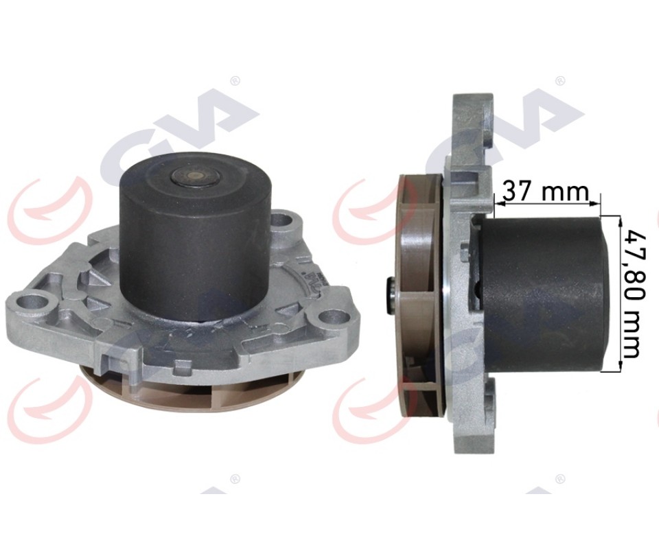 DEVİRDAİM SU POMPASI FIAT DOBLO 10>BRAVO II 07>14 500L-x 12>18 EGEA 15>OPEL ASTRA H-J-INSIGNIA 08> INSIGNIA 08>VECTRA C 04>ALFA ROMEO 159 GIULIETTA 10>MITO 11>JEEP RANEGADE 1.6D MTJ 1.9D MTJ 2.0 CDT