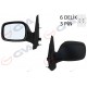 DIŞ DİKİZ AYNASI SOL KANGOO 01> ELEKTRİKLİ ISITMALI ASFERİK 3 FİŞ VM-132NEHL
