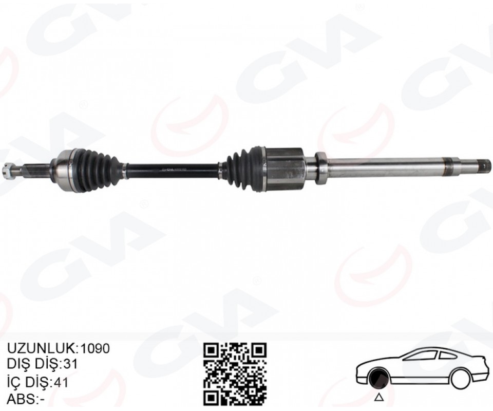 AKS KOMPLE SAĞ ÖN FORD CUSTOM 12> 2.2 TDCİ KISA ŞASE