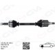 ÖN AKS SOL RENAULT KADJAR 1.5 DCI A-T 15-
