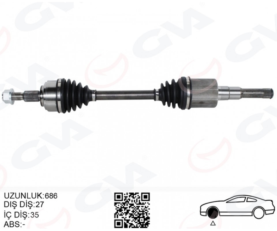 ÖN AKS KOMPLE SOL FORD YENI FOCUS IV 17> SANZ. OTOMATIGI 8 VITES 1.5L DURATORQ-TDCI