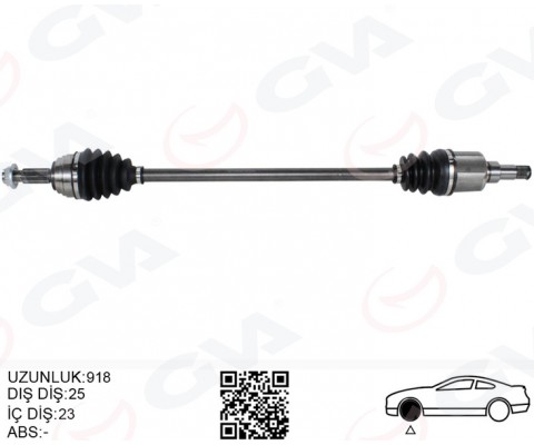 ÖN AKS KOMPLE SAĞ FORD YENI COURIER 17> 1.5-1.6 TDCI -1.0 ECOBOOST