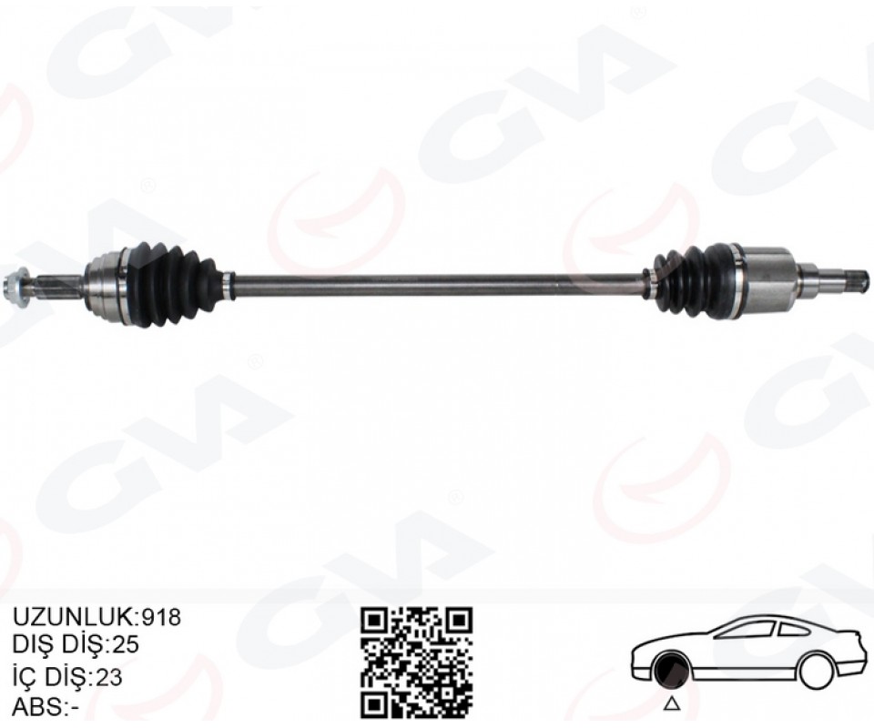 ÖN AKS KOMPLE SAĞ FORD YENI COURIER 17> 1.5-1.6 TDCI -1.0 ECOBOOST