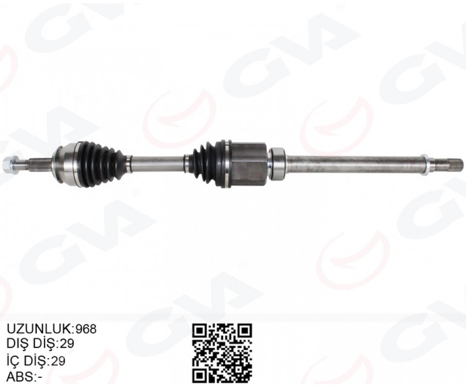 KOMPLE AKS SAĞ NISSAN QASHQAI 1.6L Dci R9M dizel J11 13-> OTOMATİK VİTES