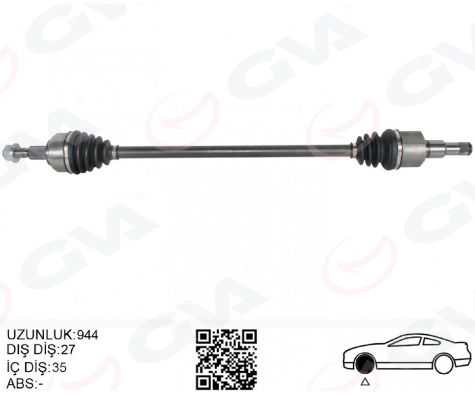 ÖN AKS KOMPLE SAĞ FORD YENI FOCUS IV 17> SANZ. OTOMATIGI 8 VITES 1.5L DURATORQ-TDCI