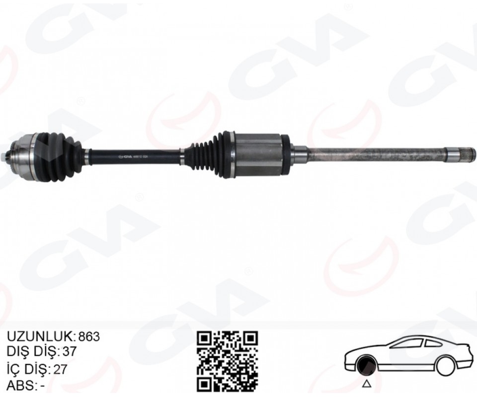KOMPLE AKS ÖN SAĞ BMW F10 F12 F13 F06 xDrıve 863MM