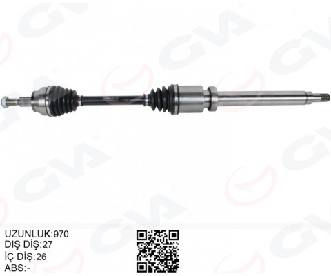 ON AKS KOMPLE SAG FOCUS III 11 >17 C MAX 10 >17 1.0 ECOBOOST -1.5-1.6TDCI