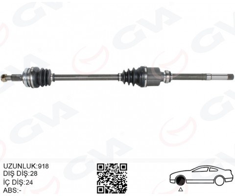 KOMPLE AKS SAĞ P308 14>21 1.2 VTI-1.6 BlueHDI RIFTER 1.5-1.6 HDI-BlueHDI ASTRA L 21>1.2 EB2 COMBO E 18> 1.2 EB2-1.5D BERLINGO 18> 1.5-1.6 BlueHDI MEKANİK VİTES
