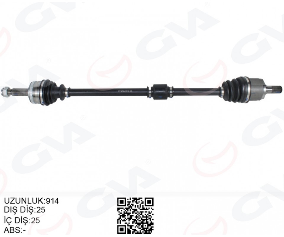KOMPLE AKS ÖN SAG ABSLI HYUNDAI GETZ TB 1.3i-1.4i-1.6i 02-08
