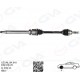 ÖN AKS KOMPLE SAG FIESTA V 1.4 TDCI 02>08 FUISON 1.4 TDCI FIESTA VII 08>12 1.25-1.4TDCI- 1.5 TDCI-1.6 TDCI B-MAX 14> 1.4TI