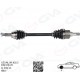 ÖN AKS KOMPLE SOL FORD FIESTA / FUSION 1.4TDCI / 1.6TDCI 02>11