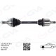 KOMPLE AKS ÖN SAĞ/SOL FREELANDER I L314 1.8 16V 98>06 613MM