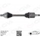 ÖN AKS KOMPLE SOL VOLVO S60 II 15> V60 I 15> V70 III 15> D2-T3-T4 OTOM. SANZIMAN 8 VITES