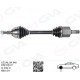 ÖN AKS KOMPLE SOL KUGA I 2.0 TDCI 08>14 POWER. OTOM. 6 VİTESLİ ÇİFT KAVRAMA 4X4 646 MM DİŞ 27 İ Ç DİŞLİ 31