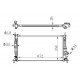 SU RADYATÖRÜ FORD FOCUS 04> 1.6 TDCİ-BENZİNLİ MAZDA 3 1.4 1.6 03>09 VOLVO C30 C70 S40 V50 1.6D 1.6 1.8 06>12 BRAZING