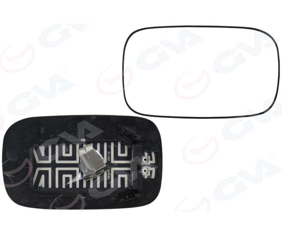 AYNA CAMI ISITMALI CONVEX SAĞ VOLVO V40 II 04>12 V40 06>12