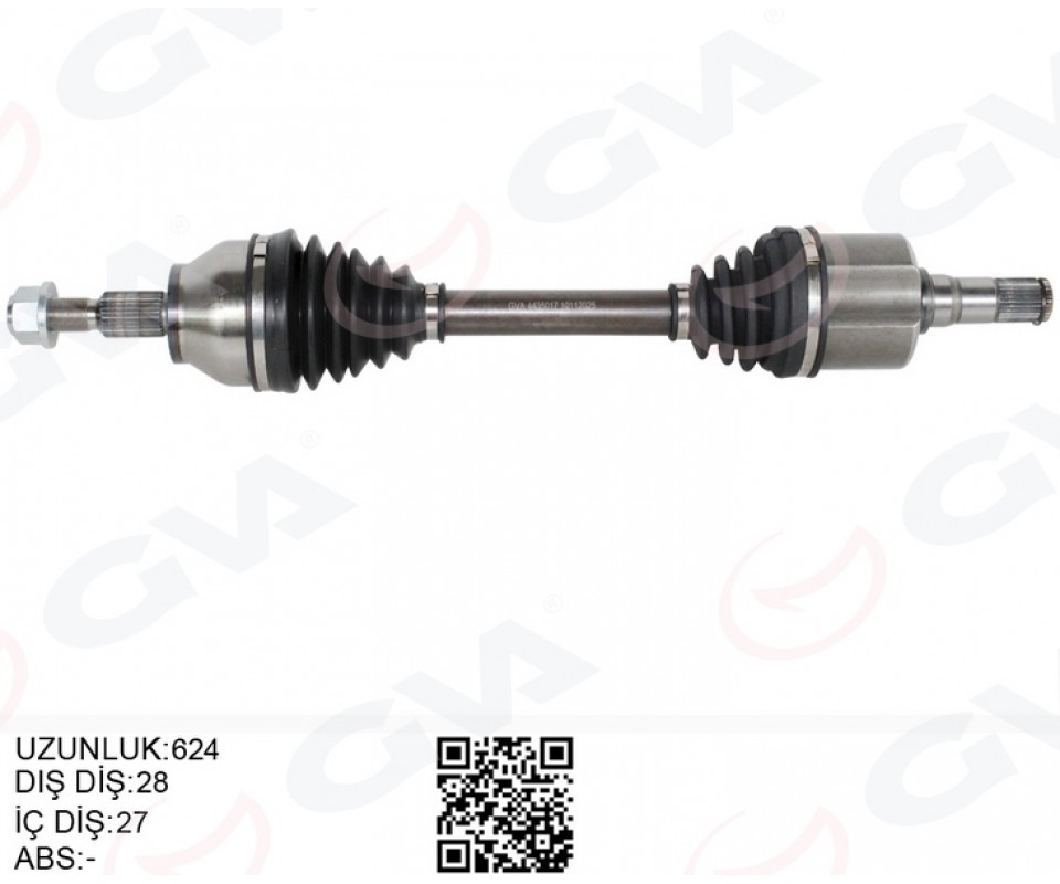 ÖN AKS KOMPLE SOL FOCUS III 14>17 1.5 TDCI DIZEL POWERSWIFT