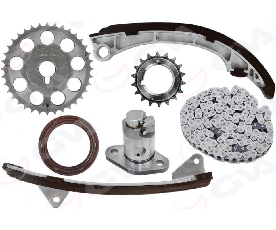 EKSANTRİK ZİNCİR SETİ TOYOTA COROLLA 1.4L 1.6L 4ZZ-FE 3ZZ-FE ZZE111 ZZE112 ZZE120 ZZE121 VVTi 01-06 / AVENSIS 1.6L 3ZZFE VVTi ZZT250 03-08 7 PARÇA