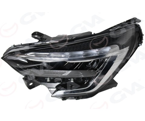 FAR LEDLİ SOL MOTORLU RENAULT CLIO V 19>23 SİYAH ÇITALI