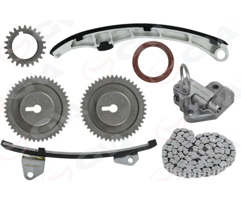 EKSANTRİK ZİNCİR SETİ MAZDA 3 1.6L Z6 BK BL kasa 03-13 / MAZDA 2 1.3L 1.5L ZJ ZY DE kasa 07-15 8 PARÇA