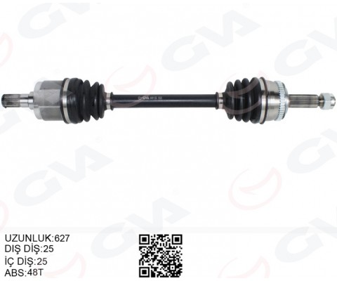 KOMPLE AKS ÖN SOL ABSLI HYUNDAI GETZ TB 1.3i-1.4i-1.6i 02-08