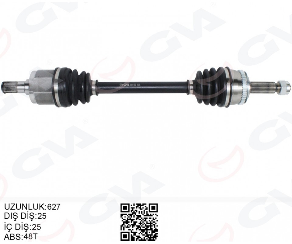 KOMPLE AKS ÖN SOL ABSLI HYUNDAI GETZ TB 1.3i-1.4i-1.6i 02-08